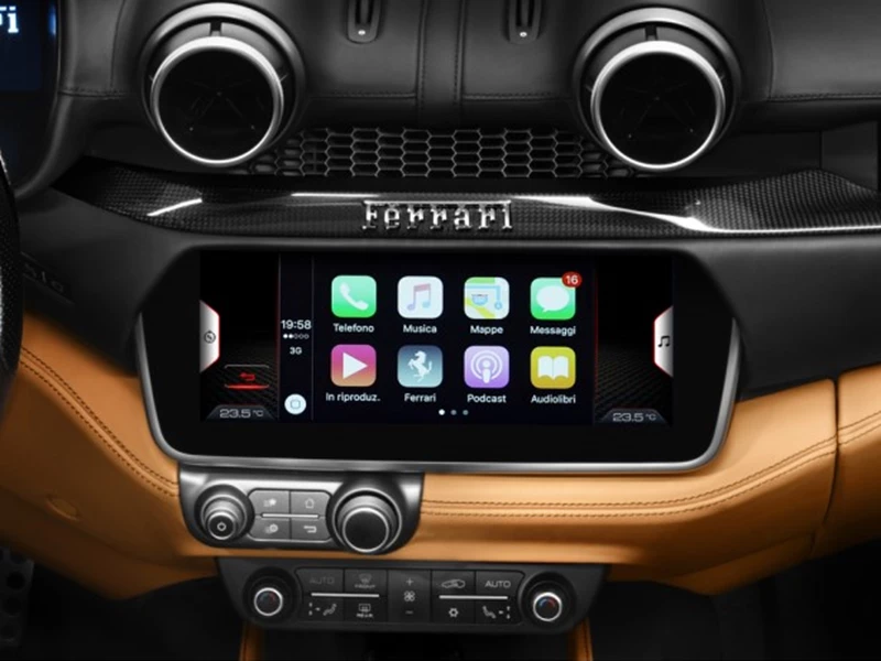 Ferrari Genuine ''Apple CarPlay & Smartphone Integration'' - Ferrari  Corporate Neuigkeiten