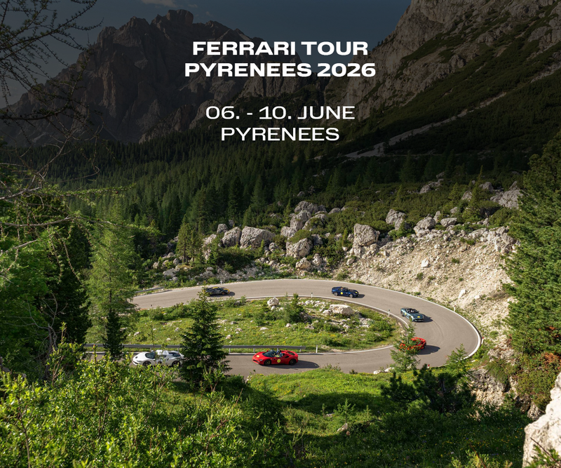 Ferrari Tour: Pyrenees 2026