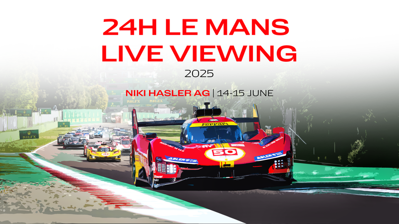 24h Le Mans Live Viewing @ Niki Hasler AG