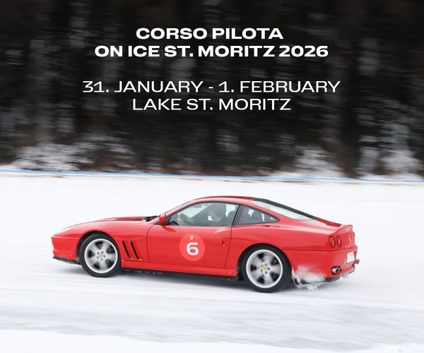 Ferrari Corso Pilota On Ice St. Moritz 2026