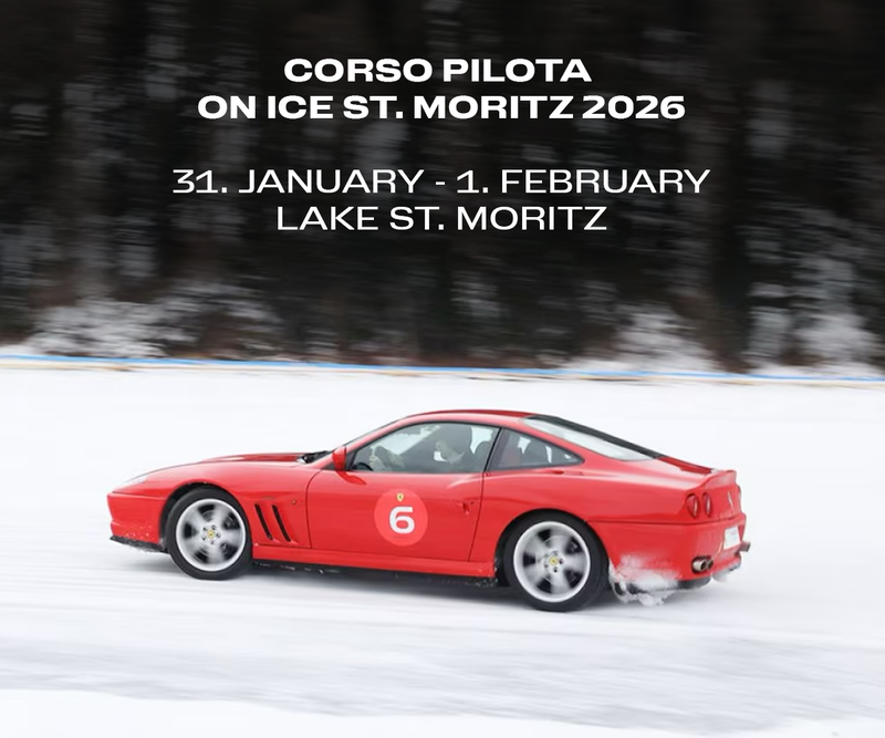 Ferrari Corso Pilota On Ice St. Moritz 2026